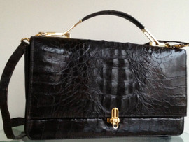 Сумка из крокодиловой кожи