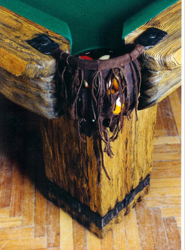 Рустик – кантри бильярдный стол, 8-12 футов, с камнем 26-45 мм 3