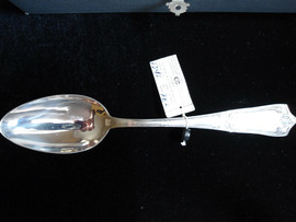 Набор серебряных столовых ложек СССР (1950-1960 гг.) с пробирным 8