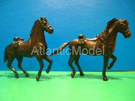 Солдатики 1/32 CTS Лошади кавалеристов Черный цвет 3