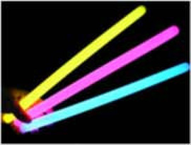 Химические источники света, glowstick, неоновые палочки