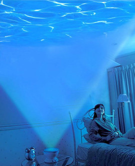 Проектор "на дне морском" или ночник морские волны (только опт) 2