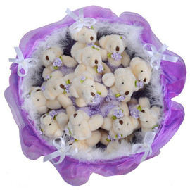 Букеты из мягких игрушек купить в Саратове 3