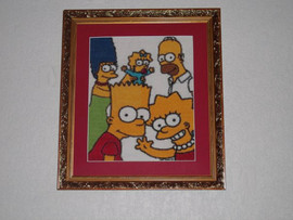 Вышитые картины, ручная работа 6