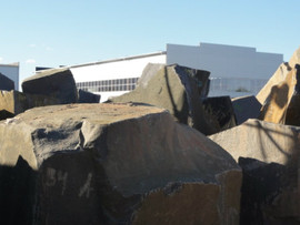 Блоки габбро-диабаза 3