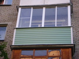 Установка крыши на балкон, козырек над балконом 7