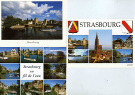 Чистые худож. открытки с видами городов Европы (россыпь) 5