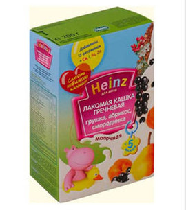 Каши Хайнц для детей с 5 месяцев 2