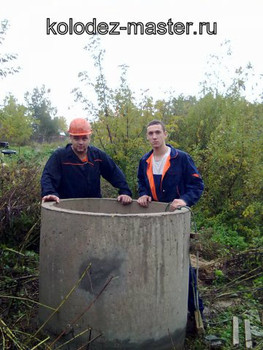 Чистка и ремонт колодцев 2