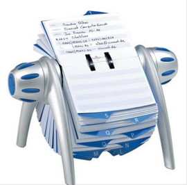 Настольная вращающаяся картотека для визитных карточек Durable V 3