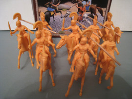 Солдатики 1/32 Atlantic 01607 Греческая кавалерия Античность Гре 2