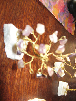 деревья из натуральных полудрагоценных камней 4