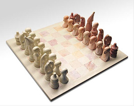 Шахматы из камня