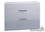 АТС Panasonic TES824RU(3/8) + плата расшир. (3/8) + сис. телефон