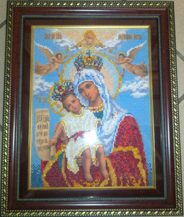 Продам иконы бисером!