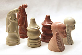 Шахматы из камня 3