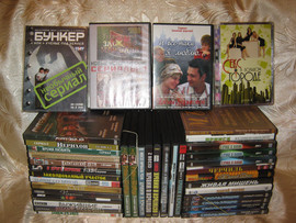 Сериалы на DVD (31 шт.)