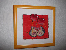 Вышитые картины, ручная работа 2