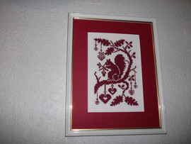 Вышитые картины, ручная работа 10