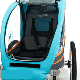 Детская коляска-прицеп к велосипеду Blue Bird Dual 2