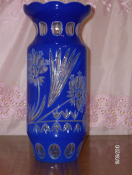 Ваза хрустальная,