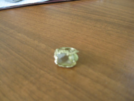 Золотое кольцо с корундом, дизайнерское