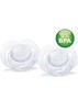 Philips SCF170 6-18m Translucent soothers
