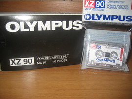 Микро касеты для диктофонов и автоответчиков OLYMPUS XZ90