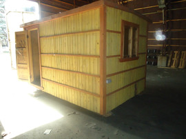 деревянная бытовка вагончик